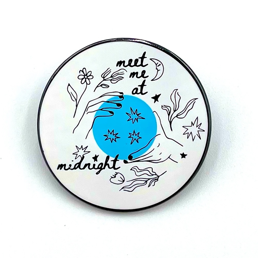 NEW! Meet Me At Midnight Brooch Pin Taylor Swiftie